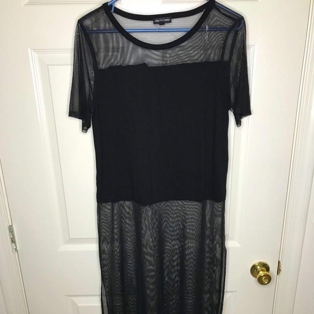 Mesh Crop Top